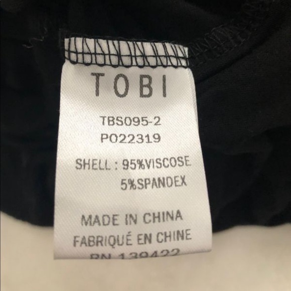 TOBI black maxi dress - Picture 8 of 12